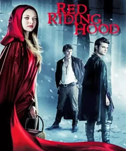 Red Riding Hood Characters Poster Diamond Painting