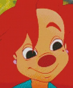 Roxanne A Goofy Movie Diamond Painting