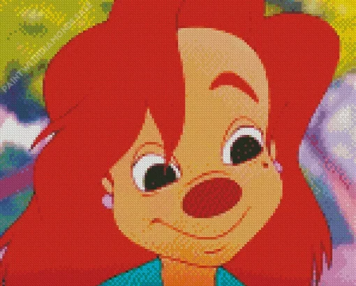 Roxanne A Goofy Movie Diamond Painting