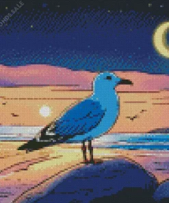 Seagull Art Diamond Painting