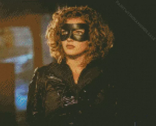 Selina Kyle As Catwoman On Gotham Diamond Painting