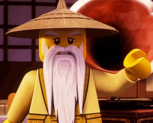 Sensei Wu Ninjago Diamond Painting