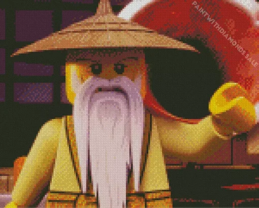 Sensei Wu Ninjago Diamond Painting