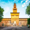 Sforzesco Castle Diamond Painting