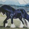 Shire Horse Art Diamond Painting