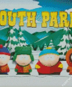 South Park Cartoon Diamond Painting