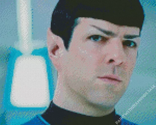 Spock Character Diamond Painting