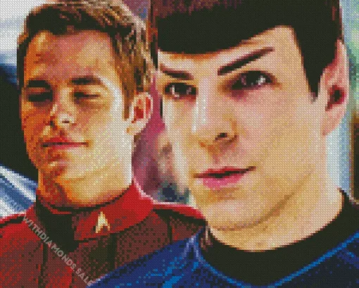 Star Trek Characters Diamond Painting