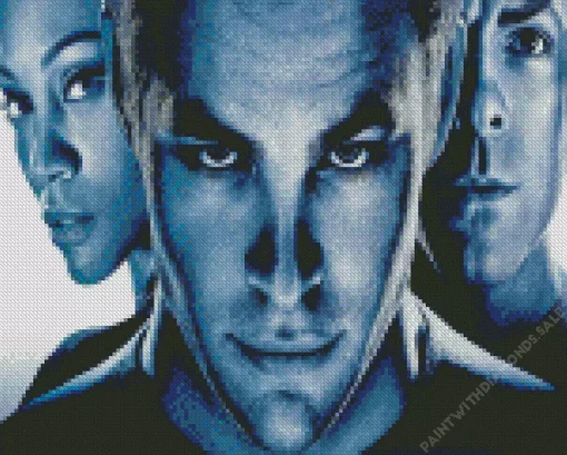 Star Trek Movie Characters Diamond Painting