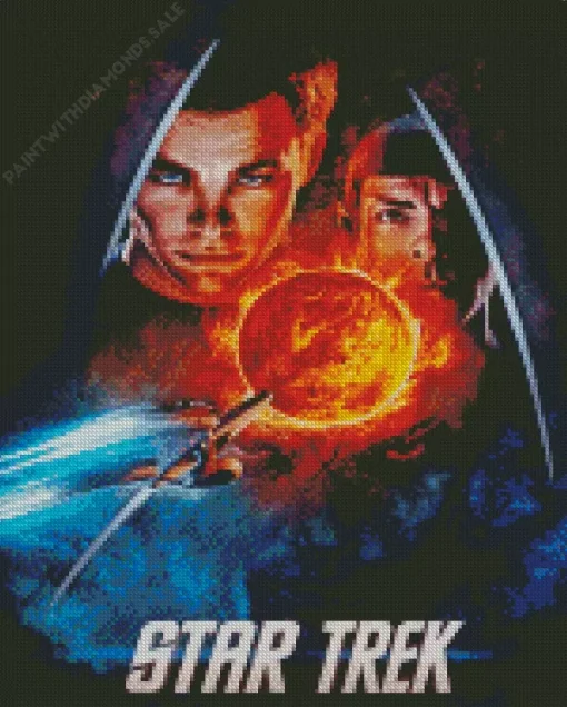 Star Trek Movie Poster Diamond Painting