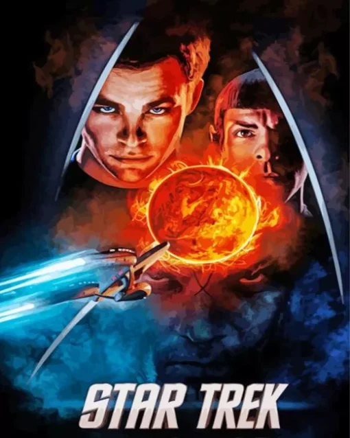 Star Trek Movie Poster Diamond Painting