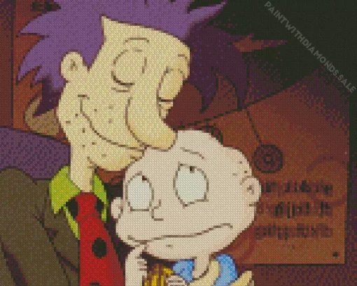 Stu Pickles Rugrats Diamond Painting