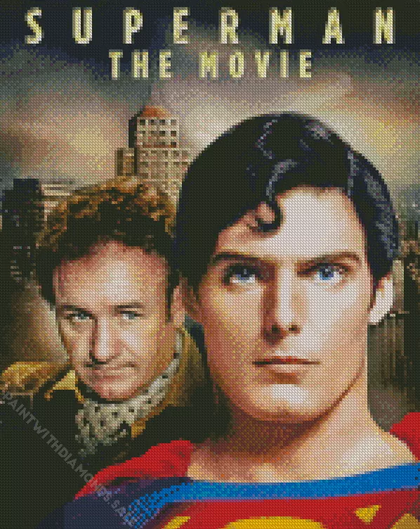 Superman movie Diamond Dotz Superman Movie Diamond Painting