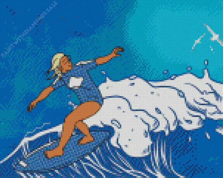 Surfing Diamond Paintings Surfing Diamond Painting