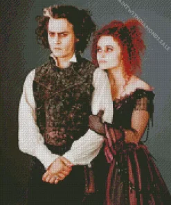 Sweeney Todd And Mrs Lovett Diamond Painting