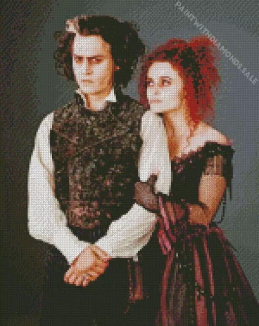 Sweeney Todd And Mrs Lovett Diamond Painting