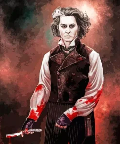 Sweeney Todd Art Diamond Painting