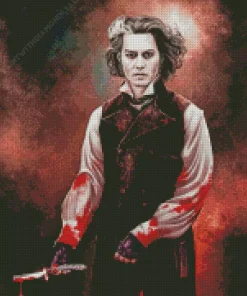 Sweeney Todd Art Diamond Painting