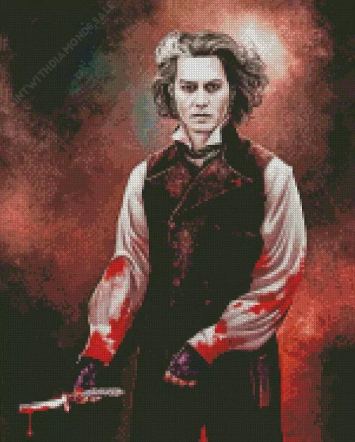 Sweeney Todd Art Diamond Painting