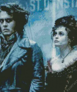 Sweeney Todd Characters Diamond Painting