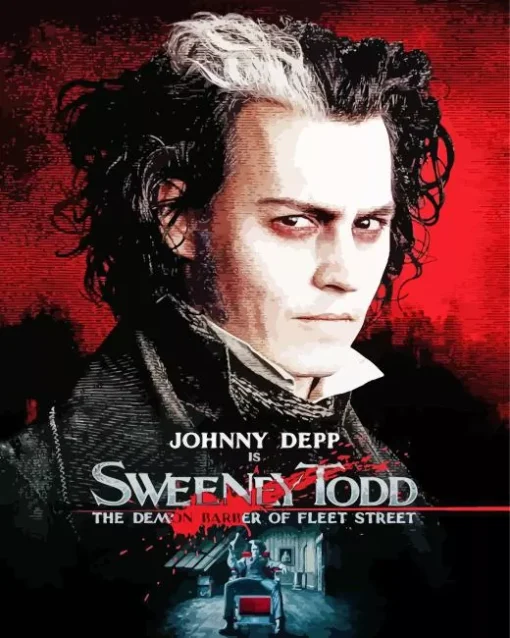 Sweeney Todd Movie Diamond Painting