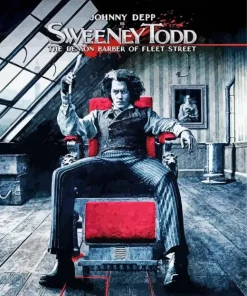 Sweeney Todd Poster Character Diamond Painting