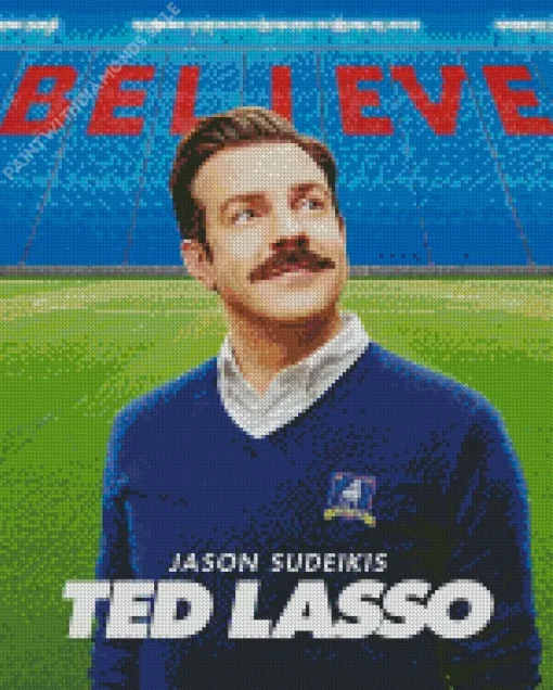 Ted Lasso Poster Diamond Painting