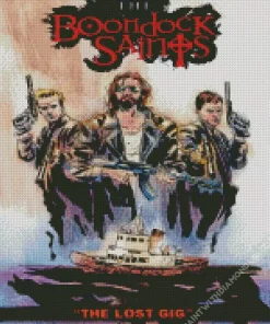 The Boondock Saints Film Poster Diamond Painting