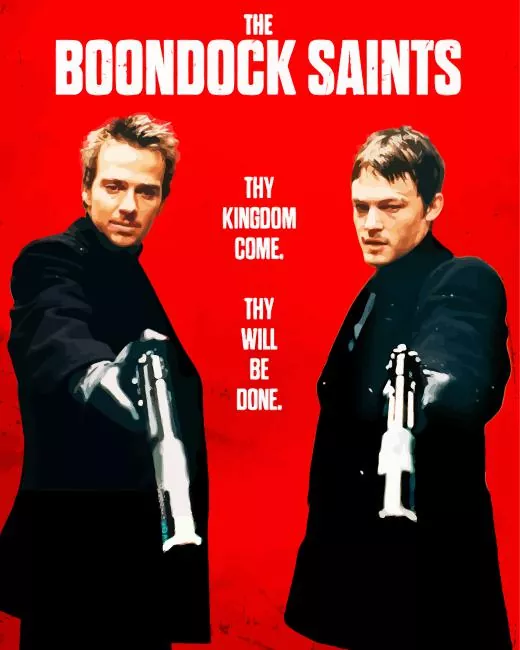 The Boondock Saints movie Diamond By Numbers The Boondock Saints Movie Diamond Painting