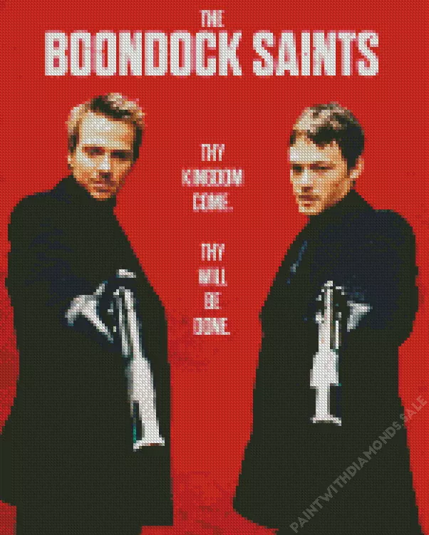 The Boondock Saints movie Diamond Dotz The Boondock Saints Movie Diamond Painting