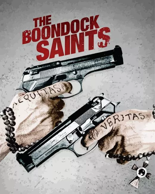 The Boondock Saints poster Diamond By Numbers The Boondock Saints Poster Diamond Painting