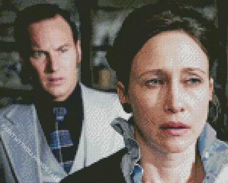 The Conjuring Ed and Lorraine Warren Diamond Dotz The Conjuring Ed And Lorraine Warren Diamond Painting