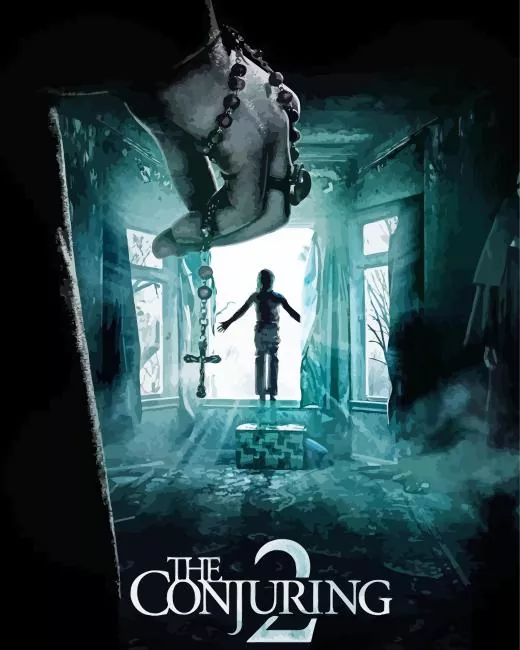 The Conjuring movie poster Diamond Paintings The Conjuring Movie Poster Diamond Painting