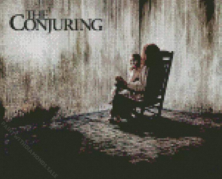 The Conjuring poster Diamond Dotz The Conjuring Poster Diamond Painting