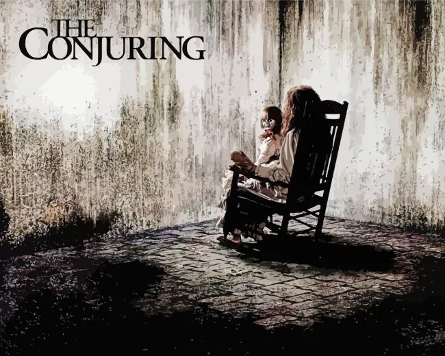The Conjuring poster Diamond Paintings The Conjuring Poster Diamond Painting