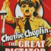 The Great Dictator Charlie Chaplin Diamond Painting