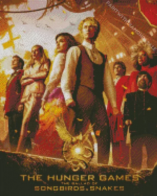 The Hunger Games Characters Diamond Painting