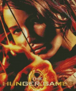 The Hunger Games Poster Art Diamond Painting