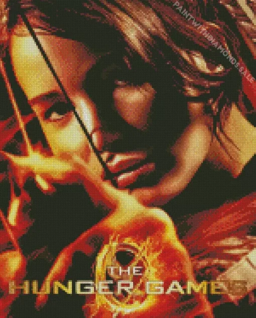 The Hunger Games Poster Art Diamond Painting