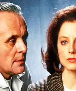 The Silence Of The Lambs Characters Diamond Painting