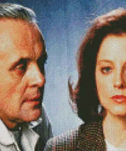 The Silence Of The Lambs Characters Diamond Painting