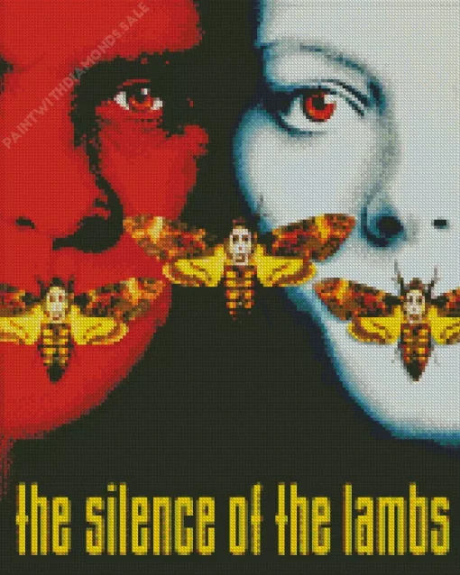 The Silence Of The Lambs Poster Diamond Painting