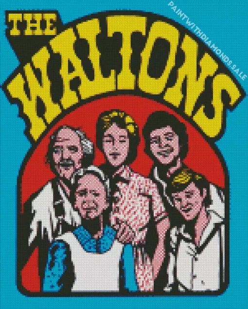 The Waltons Poster Art Diamond Painting