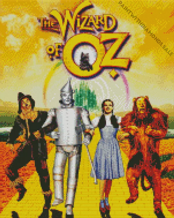The Wizard of Oz Diamond Dotz The Wizard of Oz Art Diamond Painting