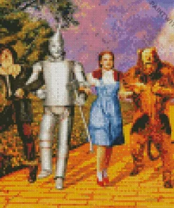 The Wizard Of Oz Characters Diamond Painting