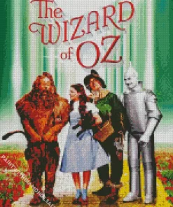 The Wizard Of Oz Film Poster Diamond Painting