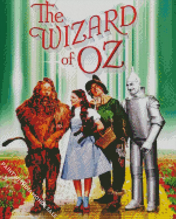 The Wizard of Oz film poster Diamond Dotz The Wizard Of Oz Film Poster Diamond Painting