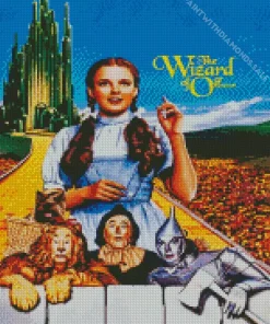 The Wizard Of Oz Movie Poster Art Diamond Painting