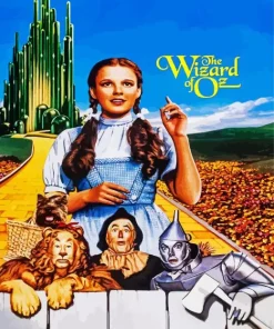 The Wizard Of Oz Movie Poster Art Diamond Painting