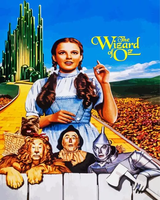 The Wizard of Oz movie poster Art Diamond Paintings The Wizard Of Oz Movie Poster Art Diamond Painting